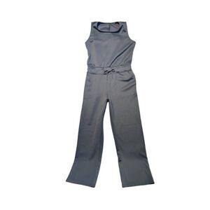 Athletic/athleisure soft drawstring  jumpsuit  xl